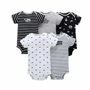 Short - Sleeved Bodysuit Set