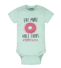 Load image into Gallery viewer, 6-Piece Baby Girls Donut Onesies Brand Bodysuits &amp; Pants Set
