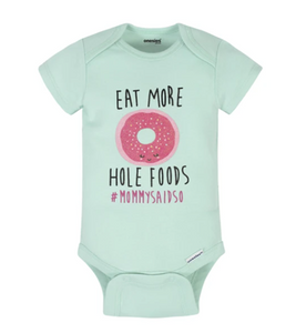 6-Piece Baby Girls Donut Onesies Brand Bodysuits & Pants Set