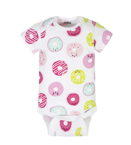 6-Piece Baby Girls Donut Onesies Brand Bodysuits & Pants Set