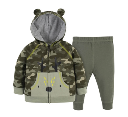 Boys camouflage online hoodie