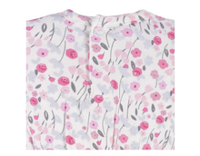 Charger l&#39;image dans la galerie, Baby Girls Comfy Stretch Roses &amp; Bunnies Romper
